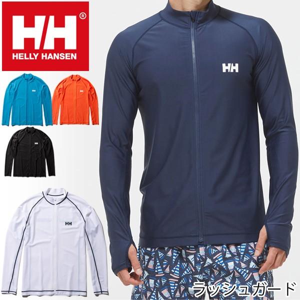 ラッシュガード メンズ Helly Hansen ヘリーハンセン L S Fz Rashguard 長袖 フルジップ トップス 水着 男性 He 返品不可 He World Wide Market 通販 Yahoo ショッピング