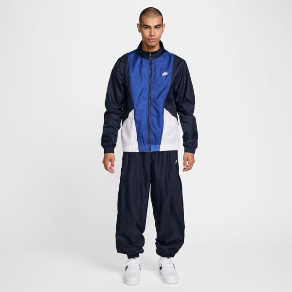 Nike ネイビー ウィンドブレーカーとパンツ セット NIKE ナイキ ウィンドブレーカー メンズ 上下 クラブ ウーヴン