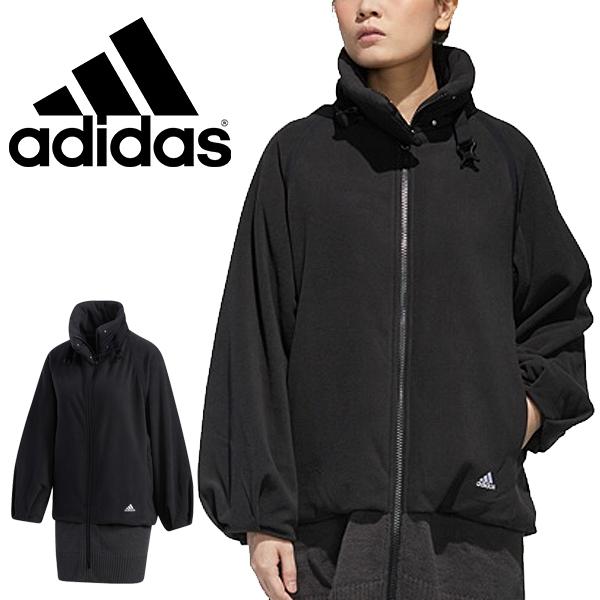 ロングジャケット コート レディース アウター Adidas アディダス W Style Long ジャケット フリース 防寒 スポーティ カジュアル 女性用 Int37 Ft6442 Int37 Ft6442 World Wide Market 通販 Yahoo ショッピング