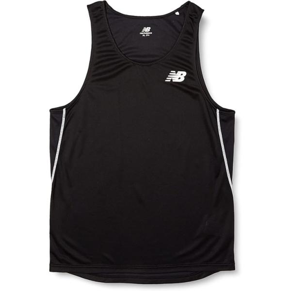ニューバランス ノースリーブシャツ メンズ ランニングウエア Newbalance レーシングシャツ 陸上 トレーニング マラソン ジョギング 記録会 /JMTR9052-BK
