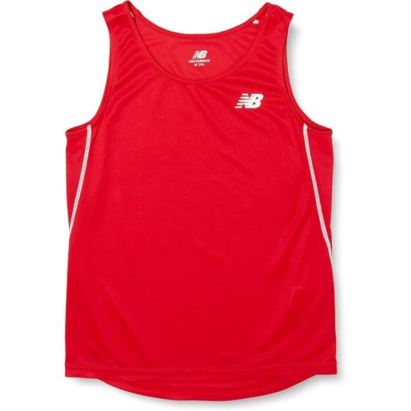 ニューバランス ノースリーブシャツ レディース ランニングウエア Newbalance レーシングシャツ 陸上 トレーニング マラソン ジョギング 記録会 /JWTR9054-RED