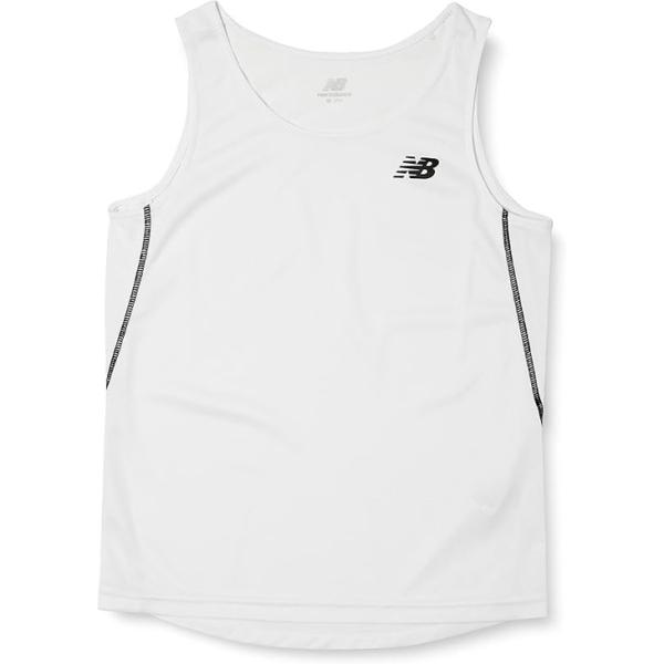 ニューバランス ノースリーブシャツ レディース ランニングウエア Newbalance レーシングシャツ 陸上 トレーニング マラソン ジョギング 記録会 /JWTR9054-WT