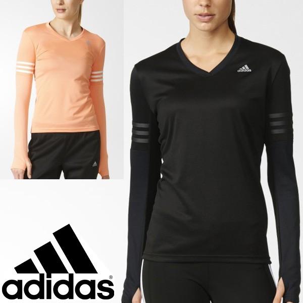 アディダス Adidas レディース 長袖ｔシャツ 女性 ランニング マラソン スポーツ トレーニング ジム Vネック ウェア Kav85 Kav85 World Wide Market 通販 Yahoo ショッピング