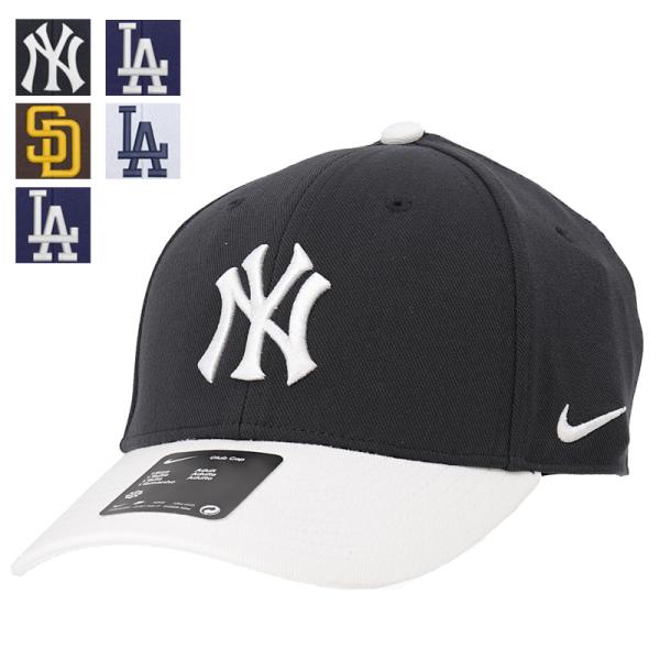 ナイキ MLB キャップ 帽子 メンズ レディース NIKE ドライフィットクラブストラクチャーキャップ 公式ライセンス商品 ユニセックス 野球 メジャーリーグ /NB11