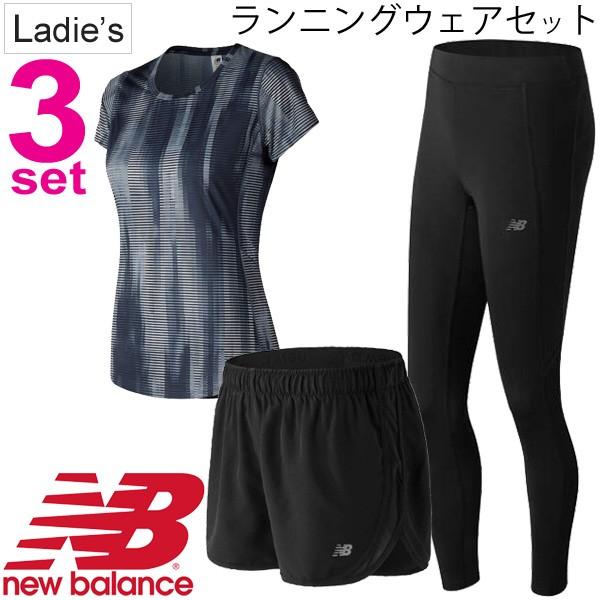 ランニングウェア 3点セット レディース ニューバランス Newbalance Tシャツ ショートパンツ ロングタイツ Awt Aws Wp スポーツウェア Nbset D Nbset D World Wide Market 通販 Yahoo ショッピング