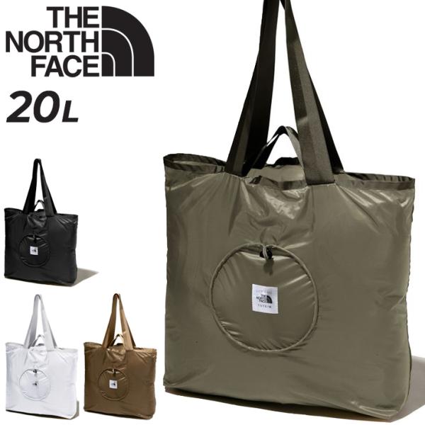 ノースフェイス トートバッグ 20L エコバッグ THE NORTH FACE ライトボールトートM...