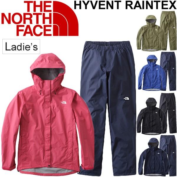 レインスーツ レインウェア レディース ザ・ノースフェイス THE NORTH FACE 雨合羽 雨具 ジャケット ロングパンツ 上下セット  トレッキング 正規品/NPW11716