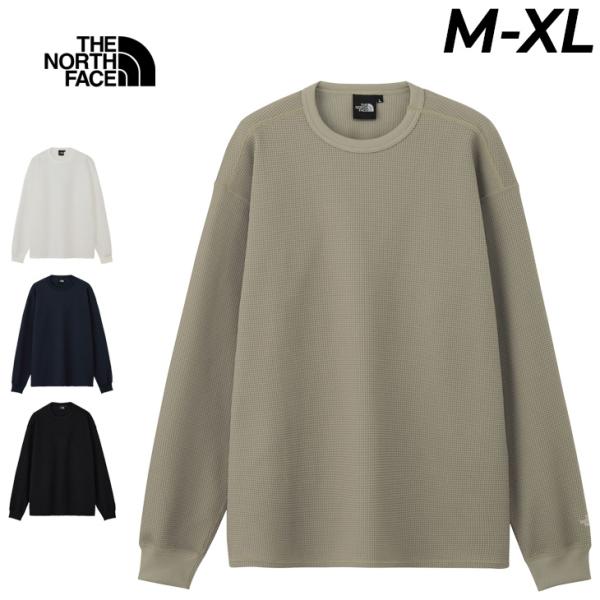 ザ・ノース・フェイス Tシャツ 長袖 メンズ レディース THE NORTH FACE L/Sワッフルクルー 長袖シャツ 薄手 ワッフル生地 ロンT クルーネック 無地 /NT62636