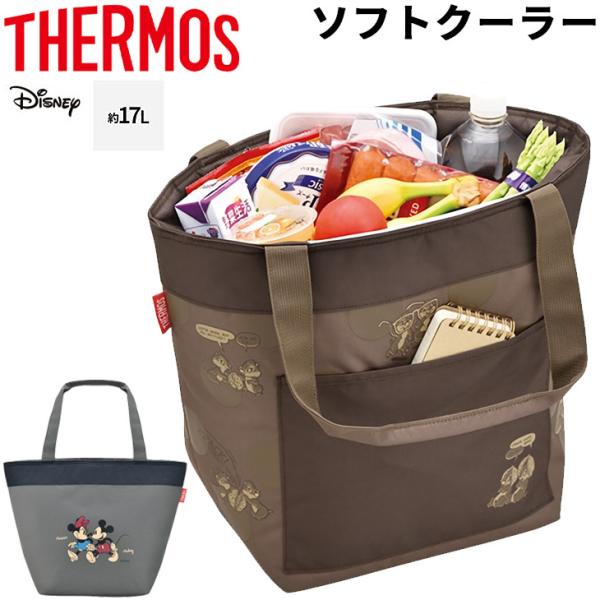 THERMOS - サーモス　ミッキーマウス　保冷バック THERMOS サーモス 保冷ランチバッグ 約4L 手提げ 手持ち