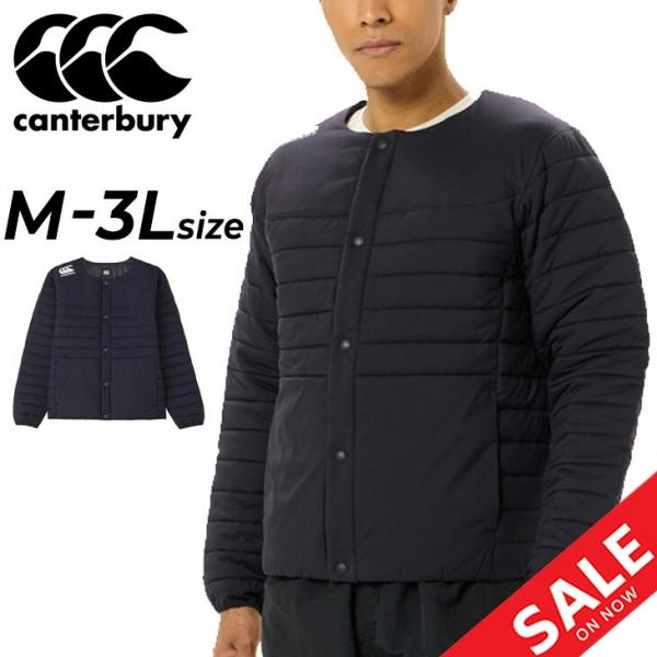 カンタベリー CANTERBURY R＋ INNER INSULATION JACKET アールプラス インナーインサレーションジャケット メンズ 秋 冬 ブラック ネイビー 中綿 スポーツ トレーニング ウェア 防風 保温 軽量 コンパクト 耐久撥水加工 アウター ジム RP74575 19 29 カンタベリー（Canterbury） 中綿ジャケット メンズ アールプラス