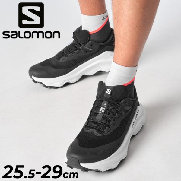 サロモン メンズ トレイルランニングシューズ 靴 SALOMON ULTRA GLIDE 3 トレイルシューズ クッション性 ローカット バンジーレース /ULTRAGLIDE3