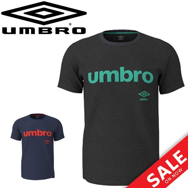 Tシャツ 半袖 メンズ レディース アンブロ umbro ワードロゴ コットン