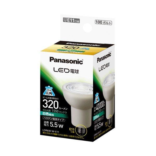 LEDd 5.5W F _CNr[ 100` 65W  320 lm E11 LDR6WWE11 Lp^Cv panasonic