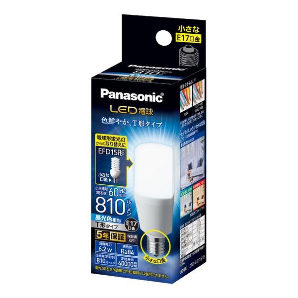 Panasonic LEDd E17 T`^Cv 60` 810 F 6.2W LDT6DGE17ST6