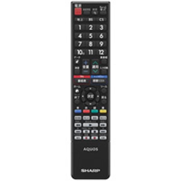 SHARP/シャープ 液晶テレビ用　リモコン＜ブラック系＞ [0106380497] (0106380497) SHARP シャープ 液晶テレビ用 リモコン ブラック系 0106380480