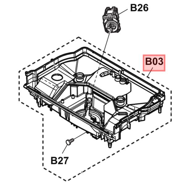 Panasonic（パナソニック） 食洗機用 ANP12UT24T0 タンクC panasonic