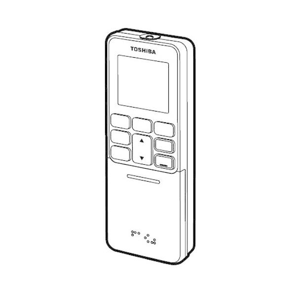 TOSHIBA（東芝） エアコン リモコン 43066093 取り寄せ商品 送料無料