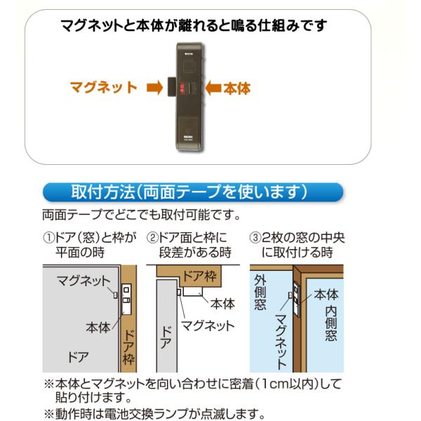 窓 防犯グッズ ブザー センサーチャイム ドアや窓ガラスが開くとブザーでお知らせ ランキング1位獲得 Buyee Buyee Japanese Proxy Service Buy From Japan Bot Online
