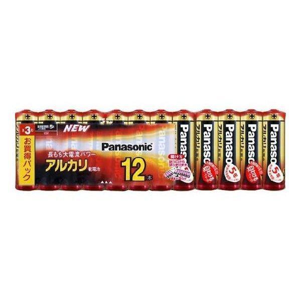 Panasonic（パナソニック） アルカリ乾電池単3形 12本パックLR6XJ 