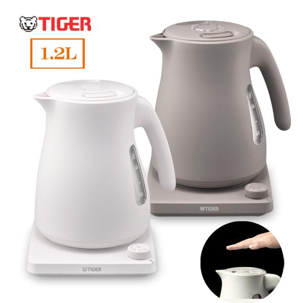 TIGER　PTV-A120 　電気ケトル1.2L タイガー（TIGER） 電気ケトル 蒸気レス 1.2l スピード沸とう 温度調節