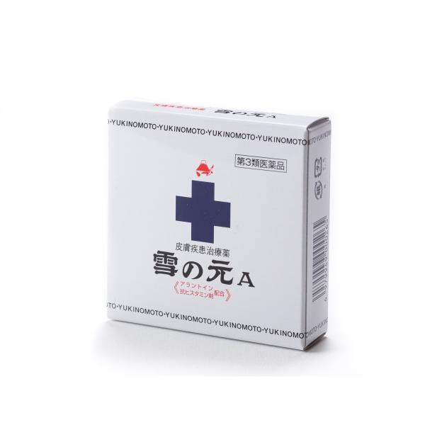 雪の元A 15g 第３類医薬品 皮膚炎 しもやけ あせも ただれ ひげそりあと 肛門のかゆみ 皮膚疾患 アラントイ ン 酸化亜鉛 ジフェンヒドラミン 雪の元本店