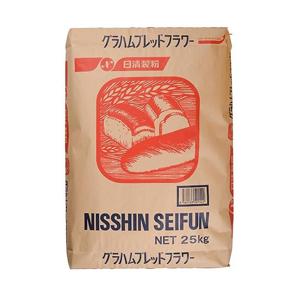 *この商品は業務用です。25kg　クラフト紙袋入蛋白13.5±1.0％　灰分1.5±0.2％全粒粉は小麦をまるごと挽いた粉です。パンに使用すると独特の香りとほのかな酸味、コクが楽しめます。