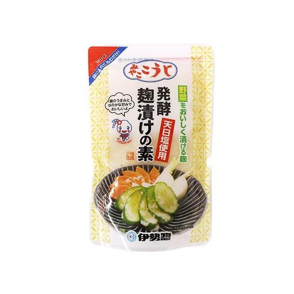 野菜、肉、魚などと本品をもみ込んで半日から一日程度漬けるだけで簡単に麹のうま味と甘味が生きた麹漬けができます。