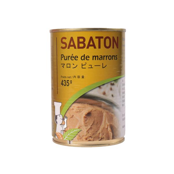 缶入　マロンを裏ごししたものでマロン本来のナチュラルな味がお楽しみいただけます。甘みが少ないのでお菓子だけでなく料理にも。