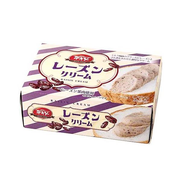 レーズンをすりつぶし、ラム酒と合わせたミルク風味のクリーム。ほのかな酸味でさっぱり感のあるクリームです。