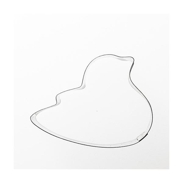 アヒル：46×35×H20mm、馬：50×40×H20mm、水鳥：45×35×H20mm、ブーちゃん：53×30×H20mm