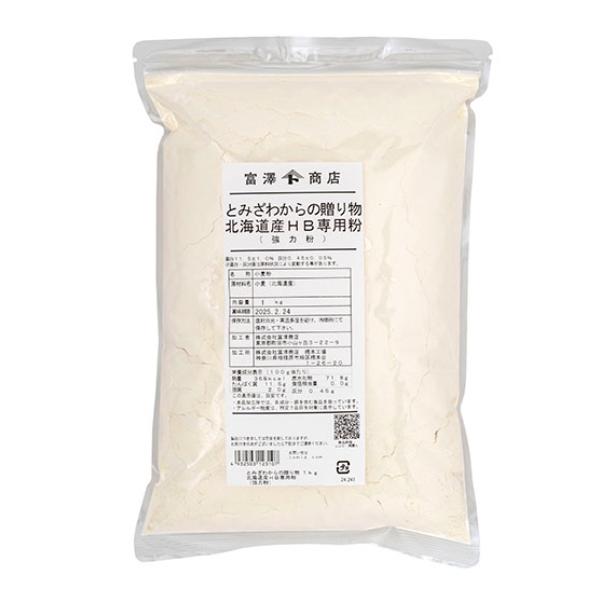 25kg　クラフト紙袋入蛋白11.5±0.5％　灰分0.45±0.05％　富澤商店オリジナル北海道産ホームベーカリー専用強力粉。「春よ恋」など数種類をブレンド。やさしい甘みと豊かな香り、しっとりもちもちした食感、安定した焼き上がりが特徴です...