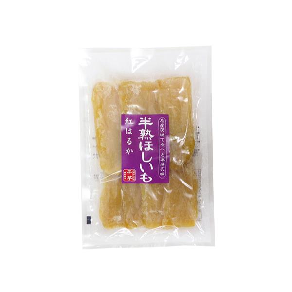 冬季のみ茨城県産の紅はるかを丁寧に干しました。しっとりとした食感の軟らかく甘みの強い干しいもです。