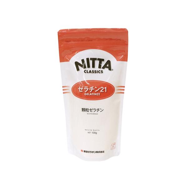 ふやかす手間が不要で、直接お湯にスピーディーに溶かすことができるゼラチン。においも少なく、透明性に優れているので、プロのパティシエやシェフにも愛用されています。