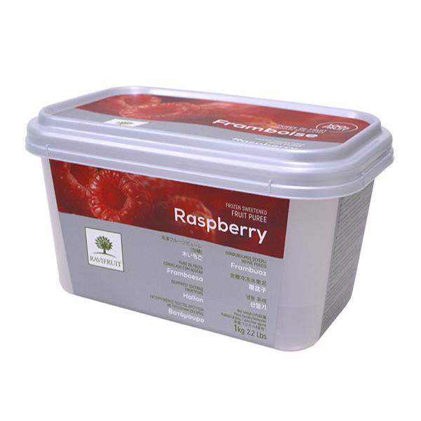 【冷凍便でのお届けとなります】フランス・ラビフリュイ社の、完熟した木いちごのみを厳選し使用した冷凍フランボワーズ(木いちご)ピューレです。非加熱処理の為、果実本来の鮮やかな色合いと豊かな風味が特徴です。ムースやアイスクリームをはじめとした様...