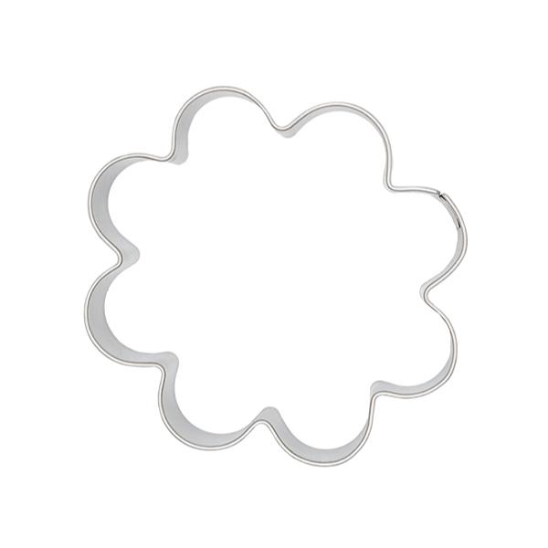 商品寸法：約60×60×H18mmクッキー生地を花の形に抜けるステンレス製の抜き型です。お弁当用などの野菜のくり抜きにも使用できます。