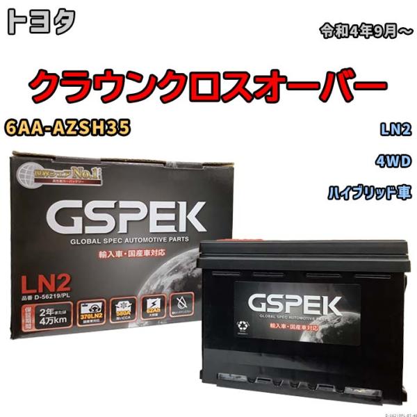 デルコア（Delkor） バッテリー トヨタ クラウンクロスオーバー 6AA