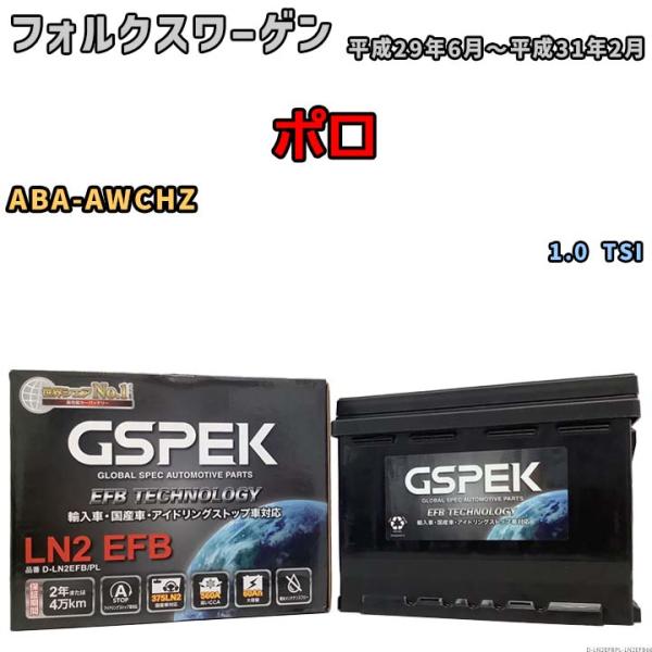 バッテリー デルコア GSPEK アウディ A3スポーツバック DBA-8VCPT 1.4 
