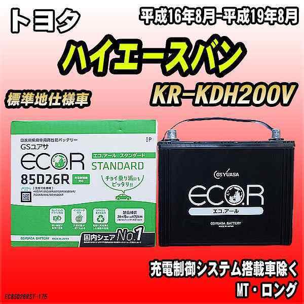 GS YUASA バッテリー 85D26R 未使用 ハイエース用