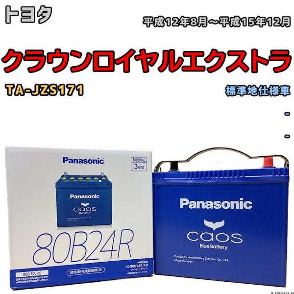 カオス バッテリー パナソニック トヨタ クラウンロイヤルエクストラ