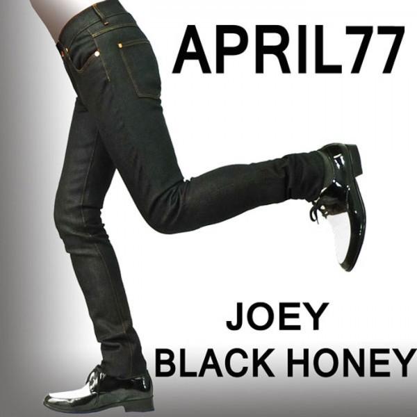 APRIL77 エイプリル77 JOEY COLORDIVE BLACK HONEY スキニー APRIL77 エイプリル77 JOEY COLORDIVE BLACK HONEY スキニー