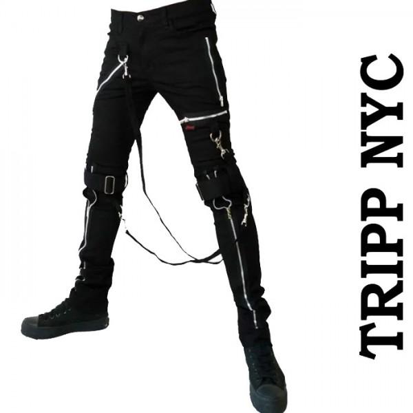 TRIPP NYC ボンテージパンツ チェーン Bボーイ オーバーサイズ