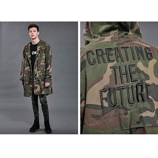 迷彩 モッズコート カモフラージュ M 51 スプリングコート ビッグシルエット メンズコート ロングコート ストリート ロック パンク ファッション モード系 Camo Mods ストリート ロックファッションwad 通販 Yahoo ショッピング