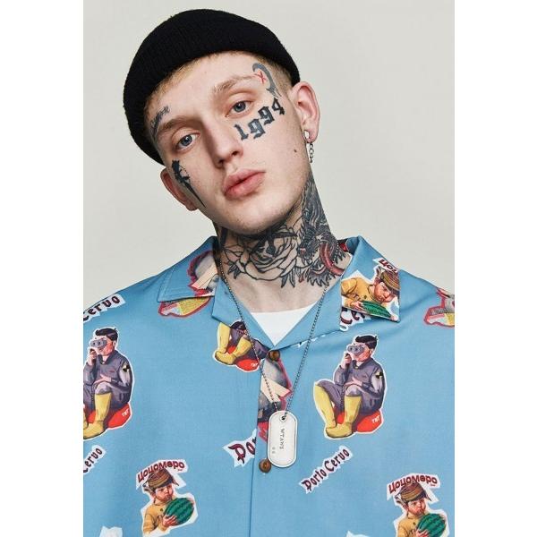Dezzn ディズーン 開襟シャツ アロハシャツ 半袖 メンズ ロカビリー レトロシャツ メンズ カットシャツ ストリートファッション ロック パンク ファッション Buyee Buyee 일본 통신 판매 상품 옥션의 대리 입찰 대리 구매 서비스