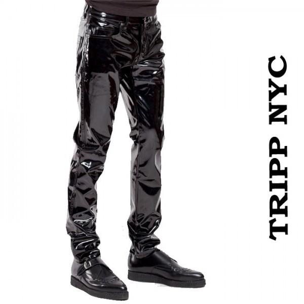 スキニーパンツ エナメル ブラック TRIPP NYC トリップ スキニーパンツ エナメル ブラック TRIPP NYC トリップ