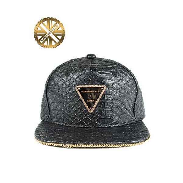 HATERヘイター×Hard Ware London,クロコダイル柄キャップ,ベース
