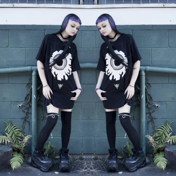 Long Clothing ロングクロージング Mishka ミシカ コラボ 目玉tシャツ ビックtシャツ Keep Watch ロックファッション ロック パンク Boylondon Long Mishka Keep ストリート ロックファッションwad 通販 Yahoo ショッピング