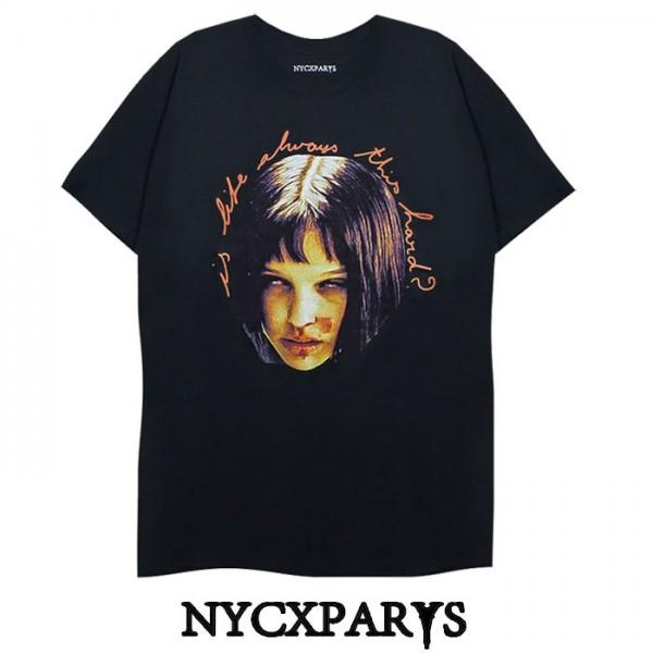 マチルダTシャツ NYCXPARYS(エヌワイシーバイパリ)フェイス ビックt