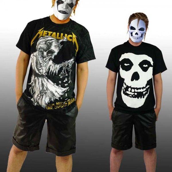 Metallica Misfits メタリカ ミスフィッツ ロックtシャツどちらも欲しい2アイテム ロックファッション バンドtシャツ パンク系 メタル 系 Metallica Misfits Tee ストリート ロックファッションwad 通販 Yahoo ショッピング