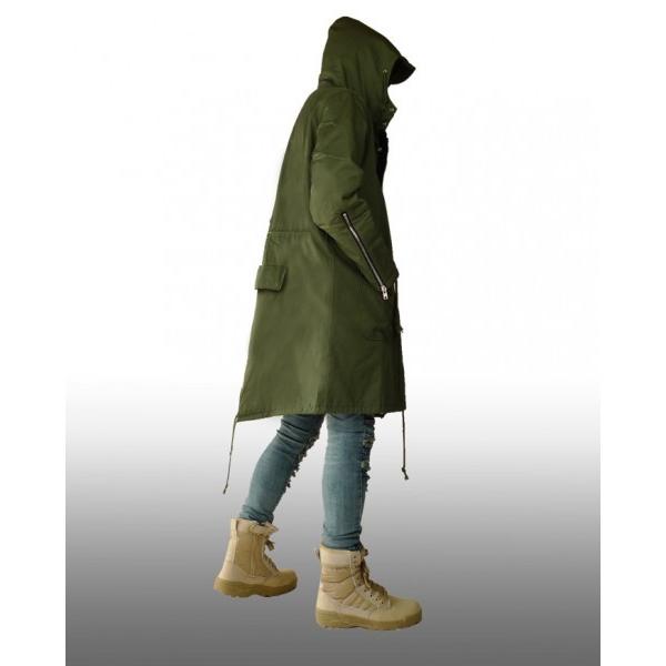 モッズコート スタイリッシュコート メンズ 秋冬 コットン100％/裏地