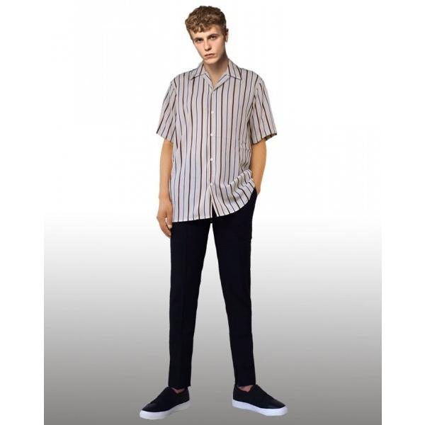 開襟シャツ レトロ ストライプ 半袖 メンズ ロカビリー レトロシャツ メンズ 半袖 カットシャツ ストリート ロック Buyee Buyee 日本の通販商品 オークションの代理入札 代理購入